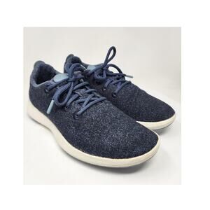 Allbirds Mizzle Wool Sneakers Men 10 Navy Blue Running Shoes 0719 NV1